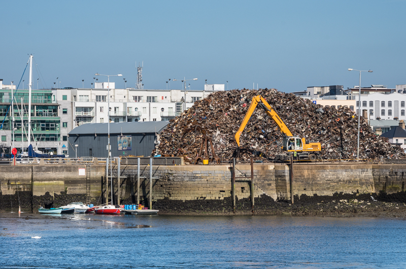 Metal recycling services